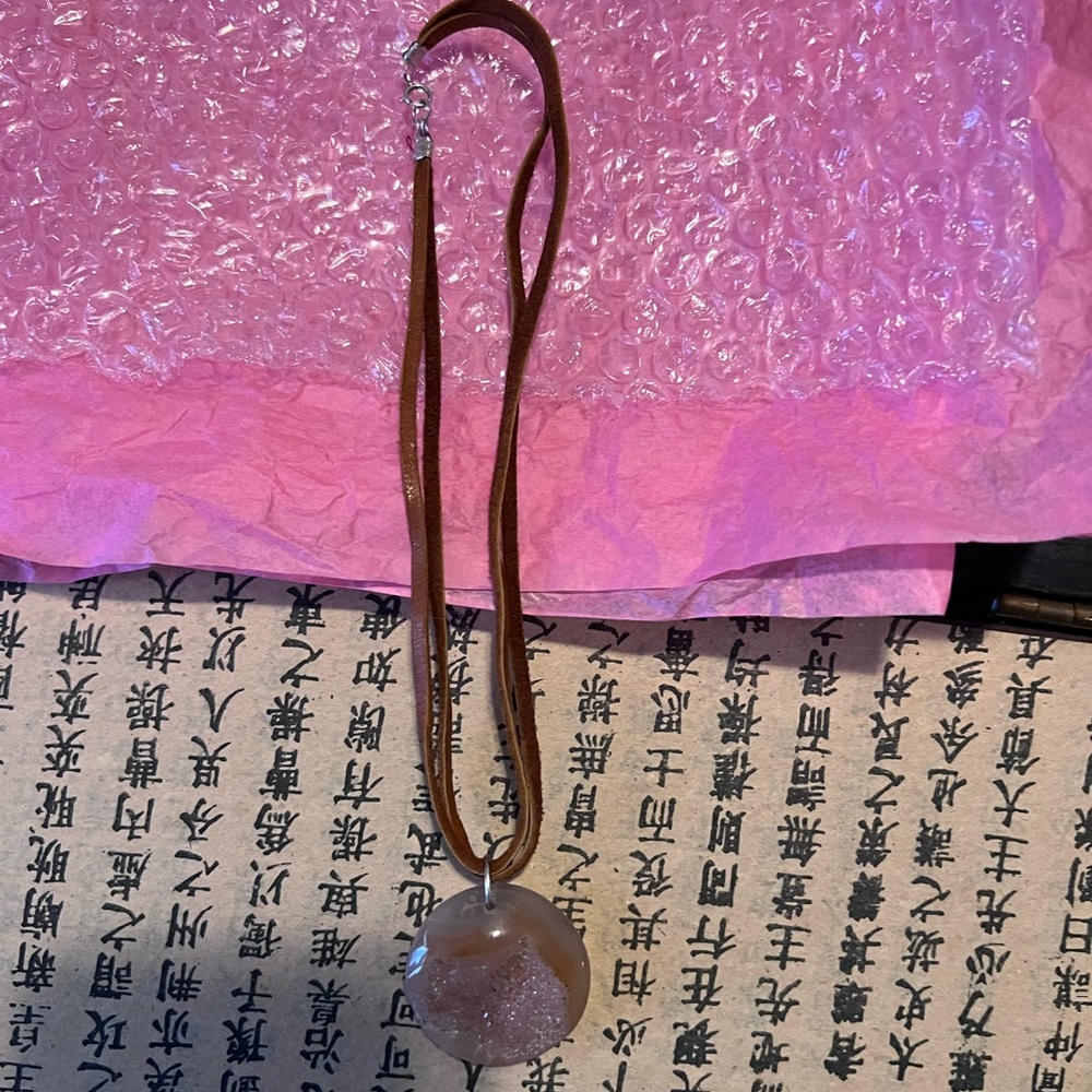 Gemstone necklace